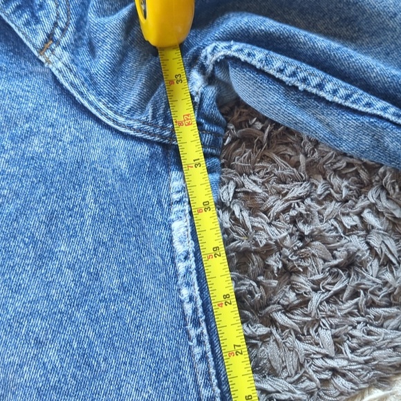 Vintage Riders By Lee Distressed Denim High Rise Straight Leg Mom Jean 26" - Picture 7 of 11